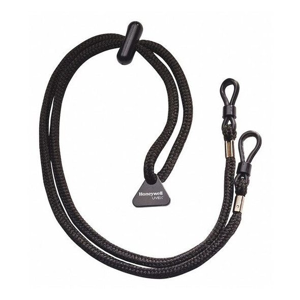 Eyewear Retainer, Black, 27 1/2 in Length, Nylon, Loop Attachment