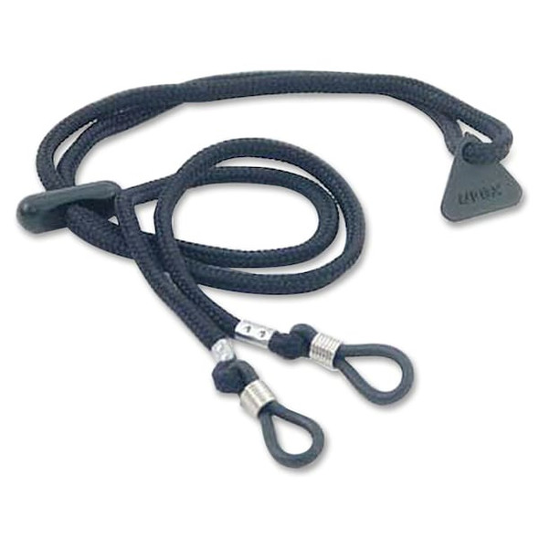 Uvex Eyewear Retainer, Black, 27 1/2 in Length, Nylon, Loop Attachment S501