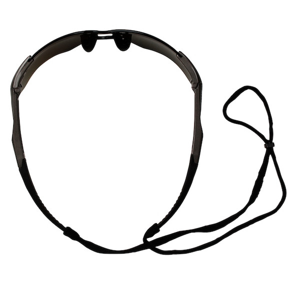 Nemesis VL, Safety Glasses, Anti-Fog & Anti-Scratch, Blue Mirror Lens, Gunmetal Frame, Half-Frame