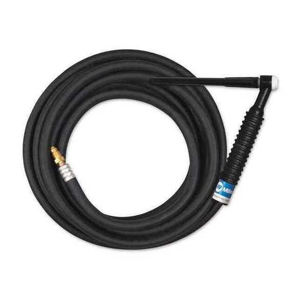 Miller Electric TIG Torch Kit,A-125,12-1/2 ft.,Rubber WP-9-12-R