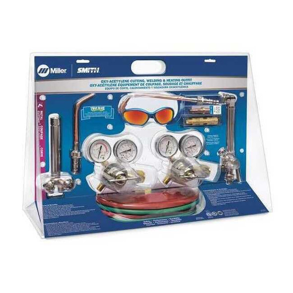 Gas Welding Outfit, ToughCut Series, Acetylene, Welds Up To 3/8 in CC509P, MW205