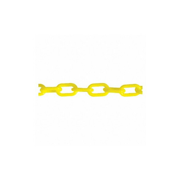 Manufacturer Varies Plastic Chain, Yellow, 500 ft Length, Gloss 50002-500