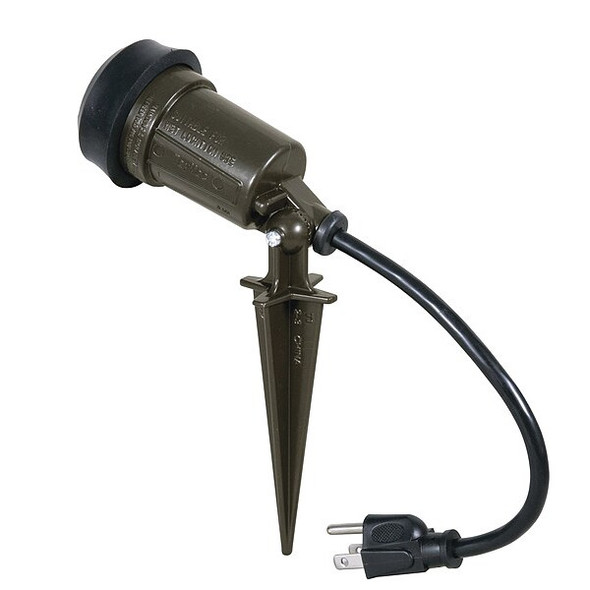 Taymac SpikeLight Lampholder Kit,Incndscnt,150W SL101B