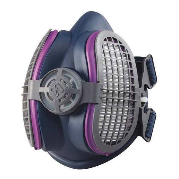 Half Mask Respirator, LPR-100, Includes Two P100 Filters, Small/Medium