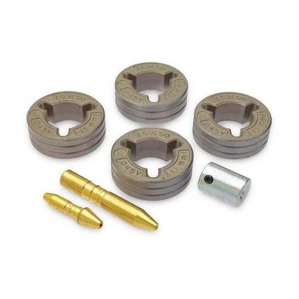 Miller Electric Drive Roll Kit, 4-Roll, V-Grooved, 0.045 151027