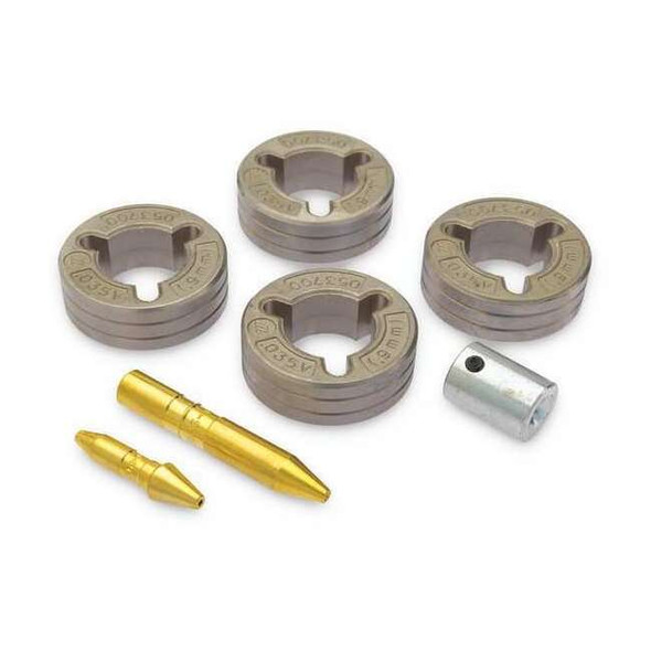 Miller Electric Drive Roll Kit, 4-Roll, V-Grooved, 0.035 151026