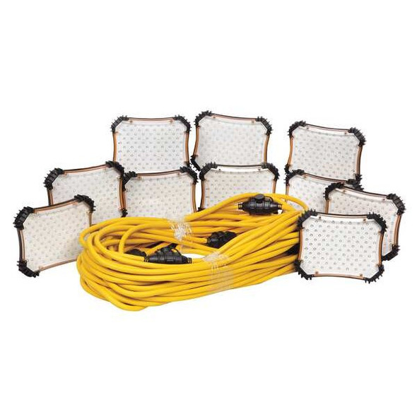 Southwire CEP 2500 Lumens, LED Yellow Temporary String Light 97132