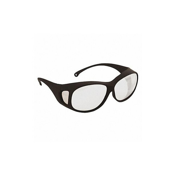 V50 OTG, Safety Glasses, Anti-Scratch, Clear Lens, Black Frame, Full-Frame