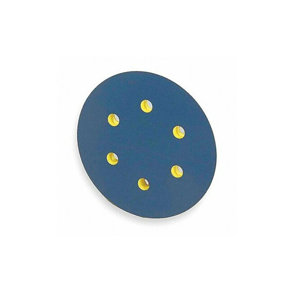 Norton Abrasives Adhesive/PSA Dsc BU Pad,6 Hole,6D 63642506142