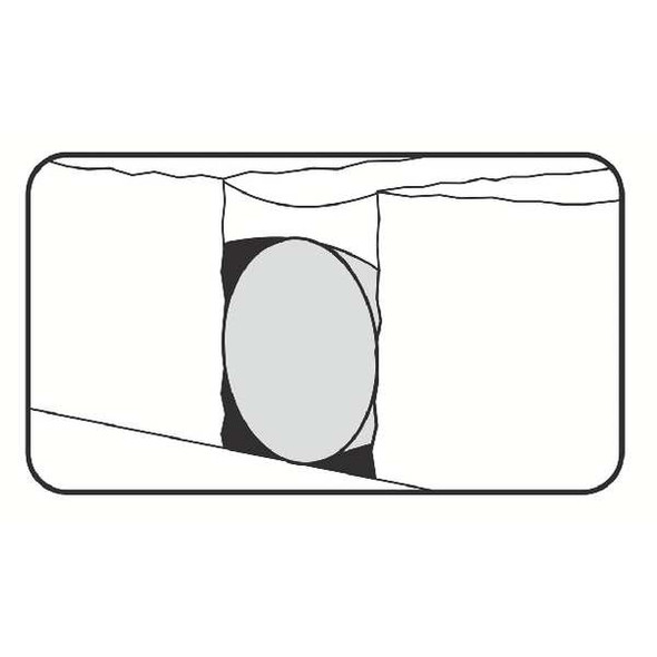 Manufacturer Varies 3/8"W x 3/8"H x 20"L, Foam Caulk Backer Rod, Gray 2RRF9