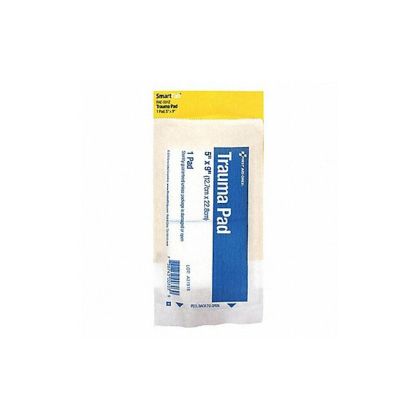 First Aid Only First Aid Kit Refill,5"X 9" Trauma Pad, 1 Per Bag FAE-5012