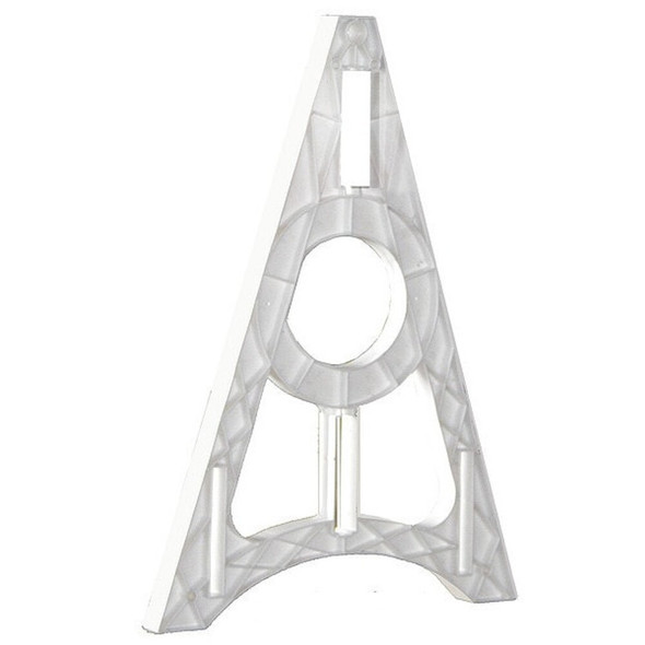 Barricade Beam, Polyethylene, Engineer, 8 in Height, 2 in Length, 4 lb, Orange  8PB0612W