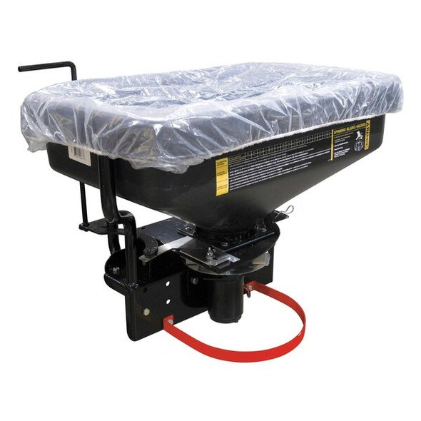 145 lbs Cap Broadcast ATV Spreader For Dry Material, 5 to 45 ft Spread