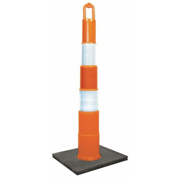 Trim Line Base, Rubber, 1 in Height, 17 in Length, 10 lb, Black  03-752-10