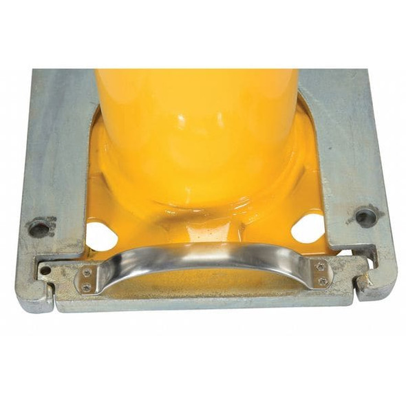 Manufacturer Varies Bollard, Removable, 5-1/2", Yellow BOL-RF-48-5.5