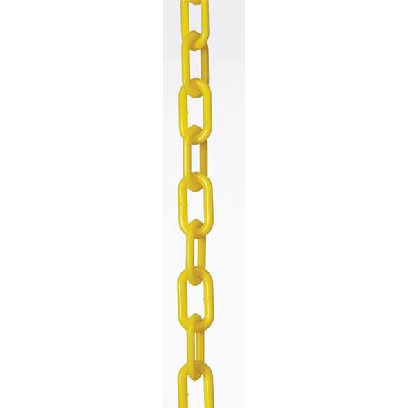Manufacturer Varies Plastic Chain, Yellow, 300 ft Length, Gloss 8UVD1