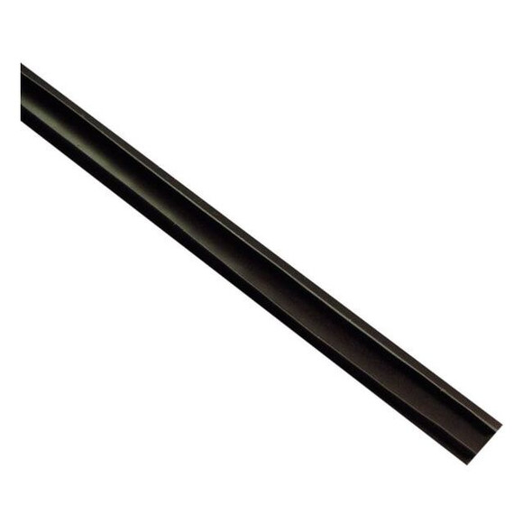 Pemko Stile Seal, Silicone, Dark Brown, 8 ft L S772D8