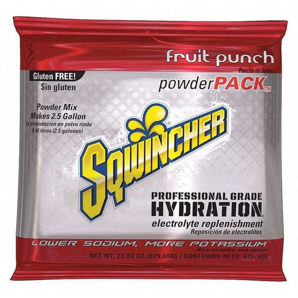 Sqwincher Sports Drink Mix Powder 23.83 oz., Fruit Punch 159016042