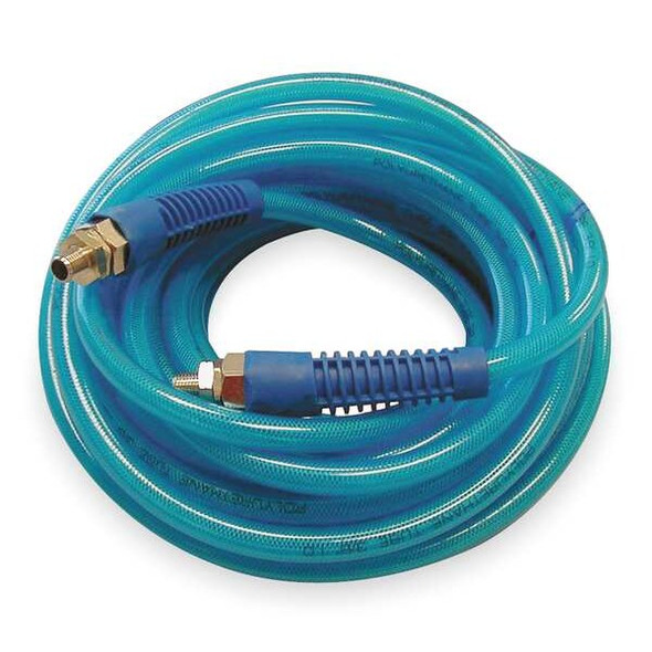 Atp 1/4" x 25 ft Braided Polyurethane Hose 210 psi BL PBH14-25CB2