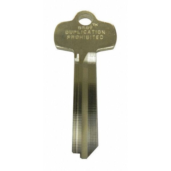 Best Key Blank, Type A,Brass 1A1A1KS208KS800