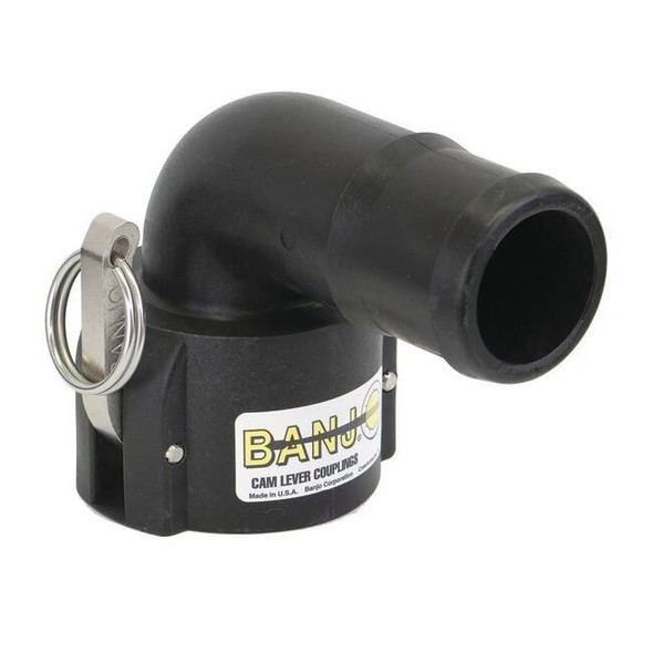 Banjo Cam and Groove Coupling,2",Polypropylene 200C90