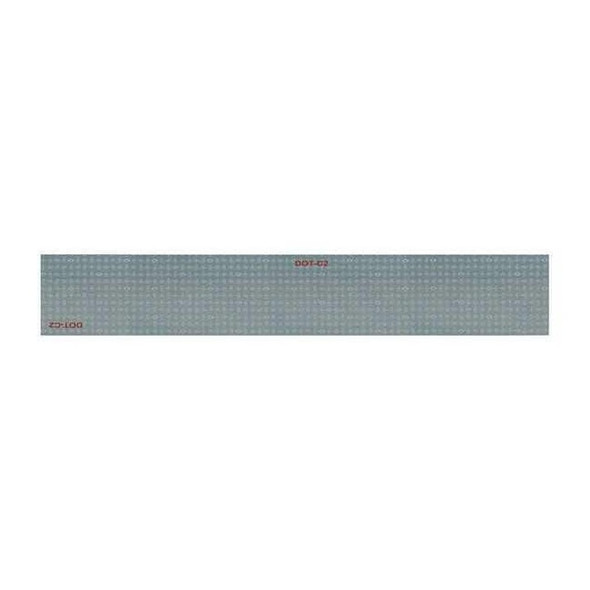 Oralite Reflective Tape,White,12 in. L,2 in. W 18347