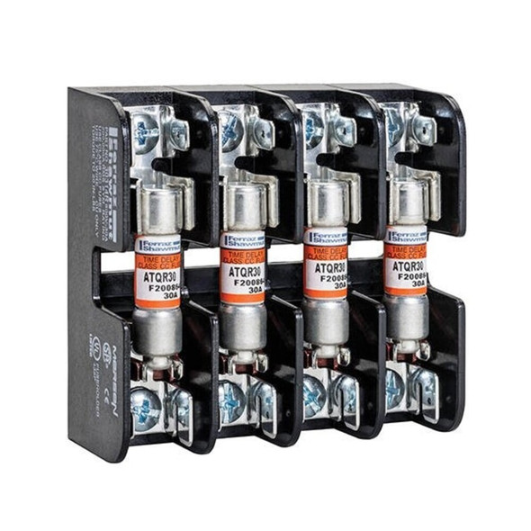 Mersen CC Class, Time-Delay, 0.1875A, 600V AC, Non-Indicating ATQR3-16