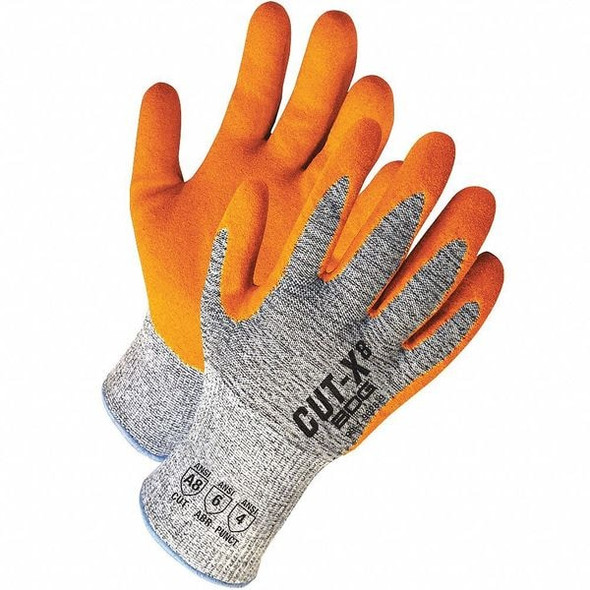 Bdg PR,Coated Gloves,A8,Knit,L,9.75" L 99-1-9628-9 Bdg PR,Coated Gloves,A8,Knit,L,9.75" L 99-1-9628-9