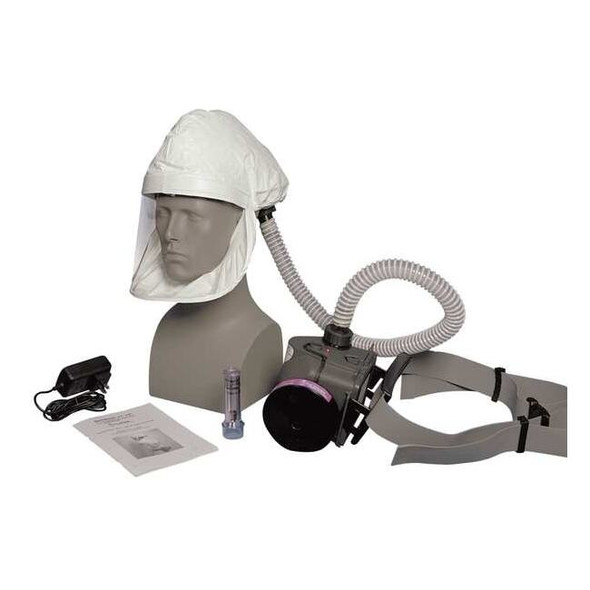 PAPR System, Sentinel XL, Hood, Belt-Mount, Integrated Elastic Strap, Universal