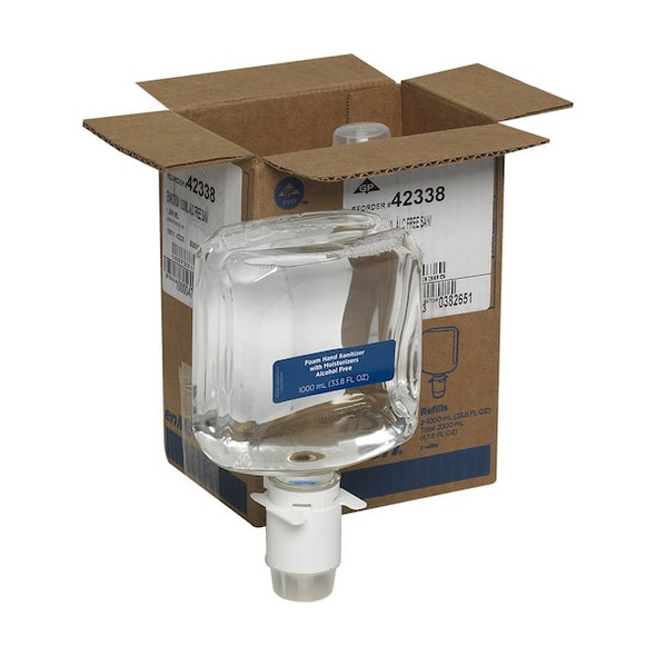 Georgia-Pacific Hand Sanitizer, Cartridge, Foam, 1000mL, PK2 42338