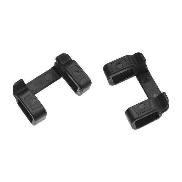 Paulson Helmet Clips,Black,Plastic,PR A-GC