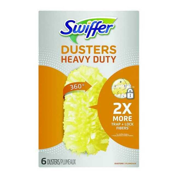 Swiffer Dusters Refills, Nonwoven, 7-11/16" L, PK4 21620