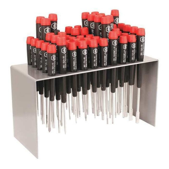 Wiha PrecisScrwdrvrSet,Torx;Metric;SAE,50pcs 92190
