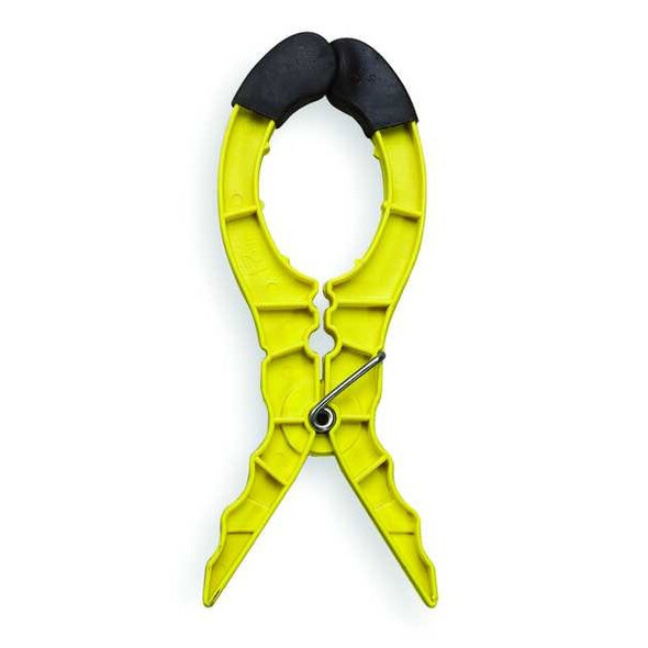 Blanket Clamp Pin, Yellow, 9 1/2 in Long, 5 in Opening, Includes Molded Tips