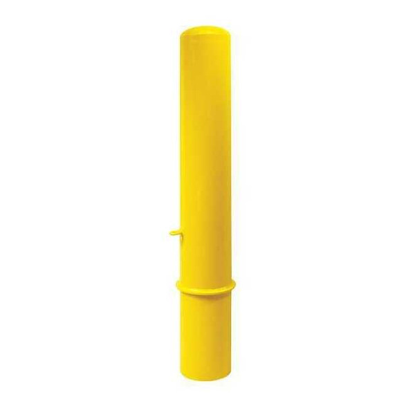 Manufacturer Varies Bollard, Removable, 4", Carbon Steel, Yellow IBP04040-Y-D