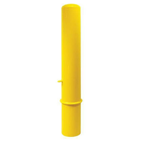 Manufacturer Varies Bollard, Removable, 4", Carbon Steel, Yellow IBP04040-Y-D