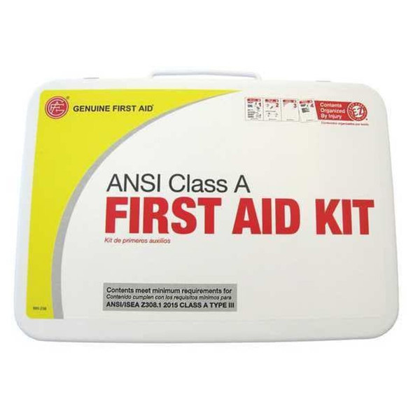 First Aid Kit and Housing, Metal 86 Components, 25 People Served  9999-2155