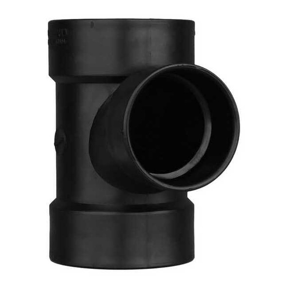Manufacturer Varies Red. San. Tee,4 In x 3 In Hub 1WHU7