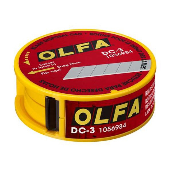 Olfa Disposal Case,Blade DC-3