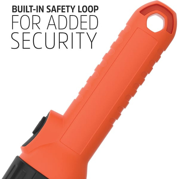 Energizer Handheld Flashlight,Plastic,Orange,65lm ENISHH21E Energizer Handheld Flashlight,Plastic,Orange,65lm ENISHH21E