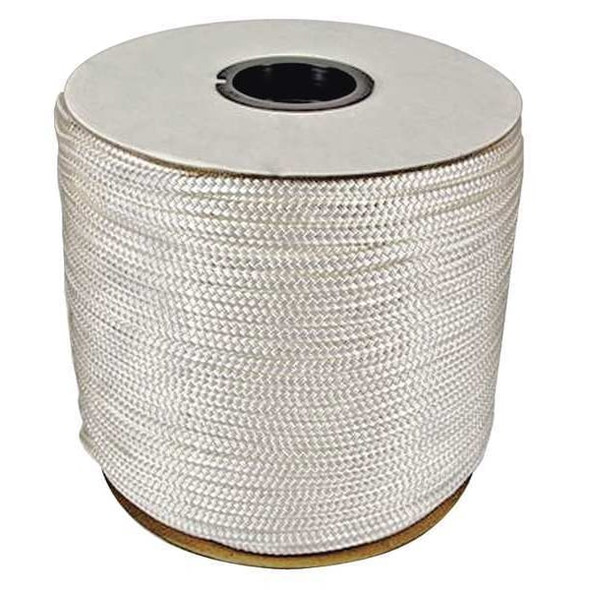 Manufacturer Varies Rope, 600ft, Wht, 215lb., Nylon 630080-00600-000