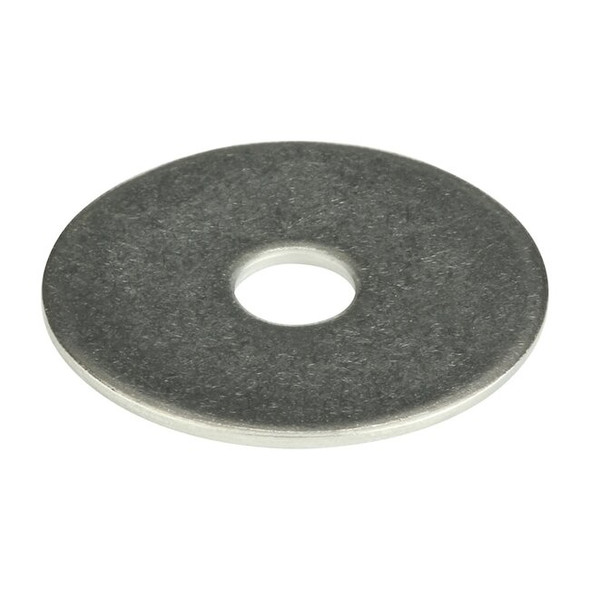 Fender Washer, For Screw Size 1/4" ,Stainless Steel Plain Finish, 50 PK