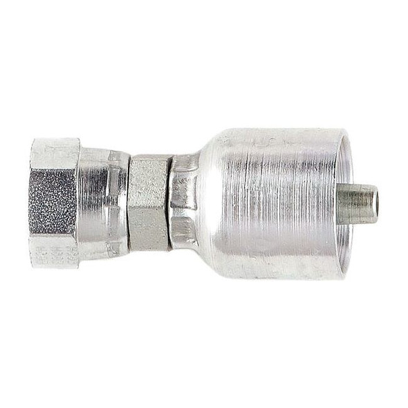 Parker Crimp Fitting,3/8" I.D.,3/8",F,NPSM 10743-6-6