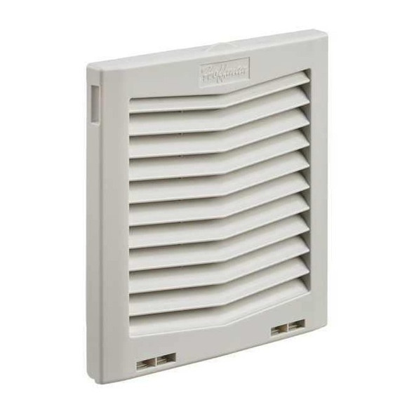 Nvent Hoffman Exhaust Grill/Filter,8.19" H x 8.21" L HG0900404
