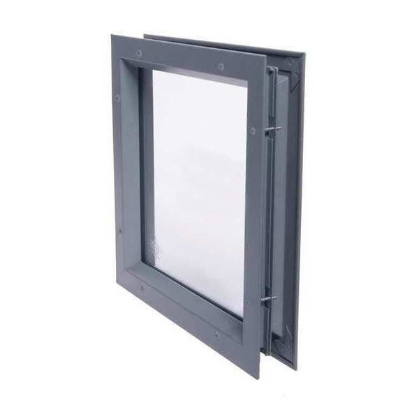 Lite Kit with Glass,Steel,12" Opening H