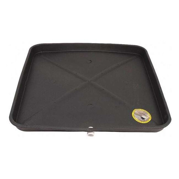 Diversitech Condensate Drain Pan,Plastic,Black,32 in 6-3030L