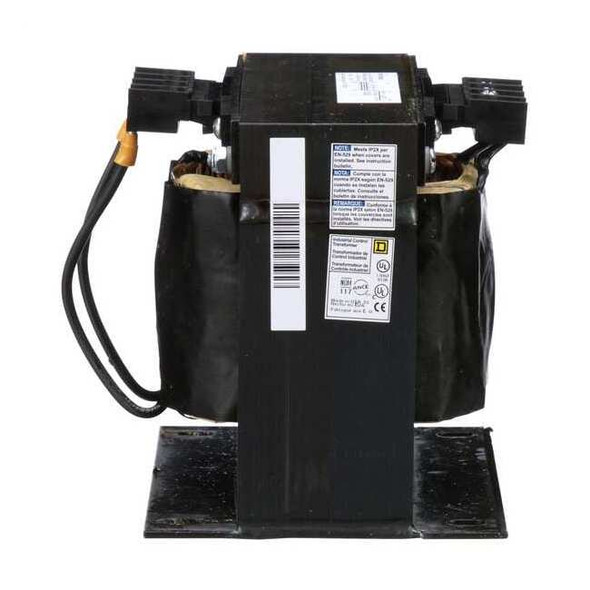 Control Transformer, 1 kVA, Not Rated, 120V AC, 208/230/460V AC