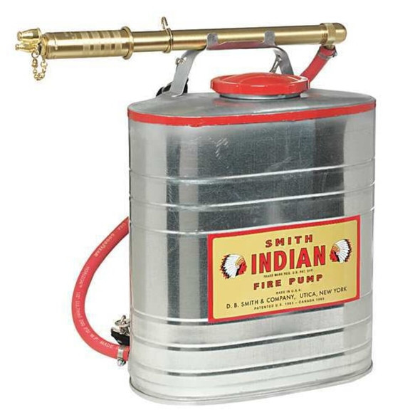 Fire Pump with Smith Pump, Galvanized Steel, 30" L Hose, 18 in L Wand  179014-1