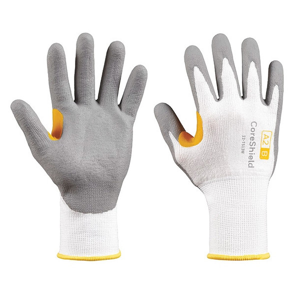Cut-Resistant Gloves, Cut Level A2 ,Dipped ,Nitrile ,Smooth ,XL 1 PR