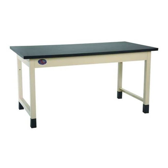 Heavy Duty Lab Work Bench, Laminate, 30" W, 30" Height, 1000 lb., Straight